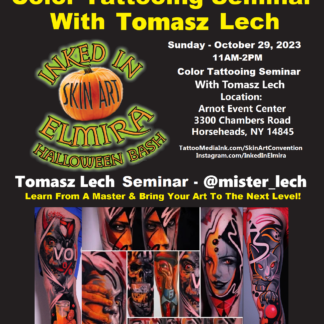 3 Hour Color Tattooing Seminar With Tomasz Lech